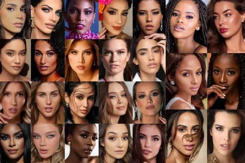 Virginia Stablum Miss Universe Italy 2022 Alba Isabel Obama Miss Universe Equatorial Guinea 2022 Petra Hämäläinen Miss Universe Finland 2022