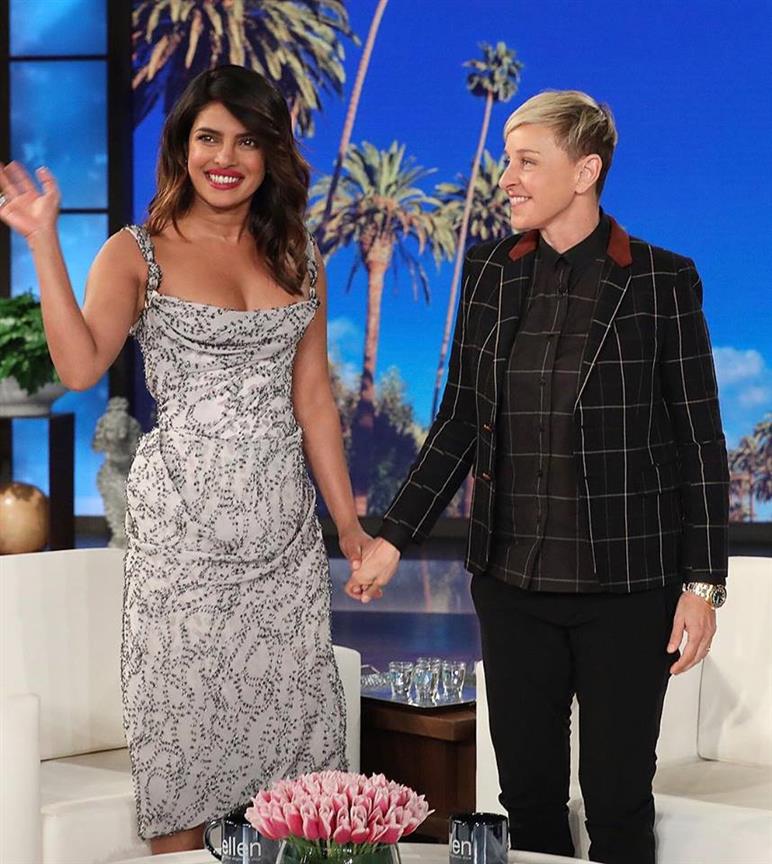 Priyanka Chopra talks marital bliss, new movie and more on The Ellen Show