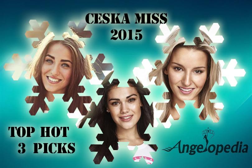 Ceska Miss 2015 Top 3 Hot favourites