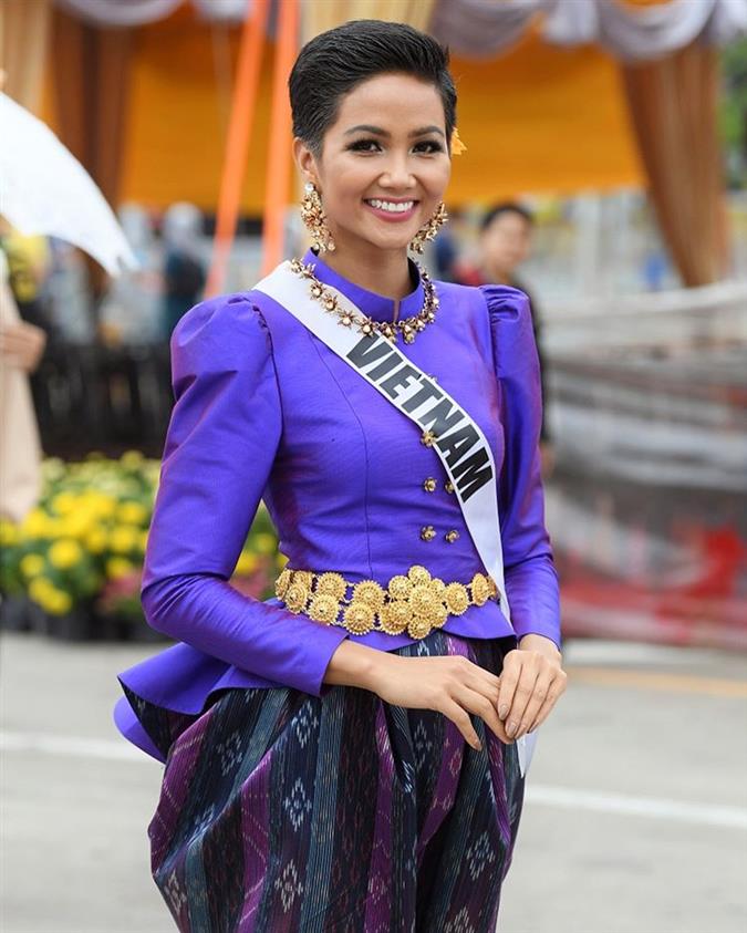 Best Looks from the Thai Winter Festival of Miss Universe 2018