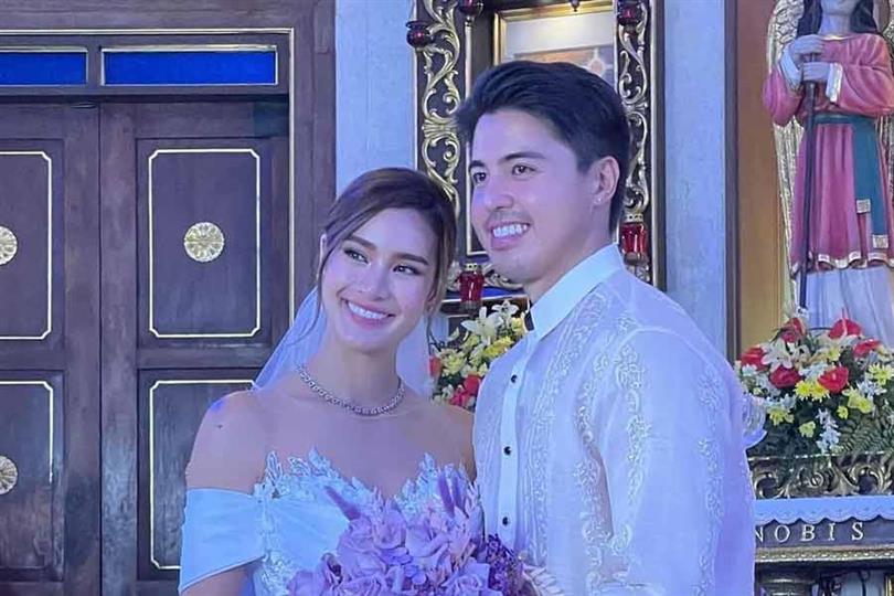 Filipina beauty queen Steffi Aberasturi ties the knot with longtime boyfriend Karl Arcenas