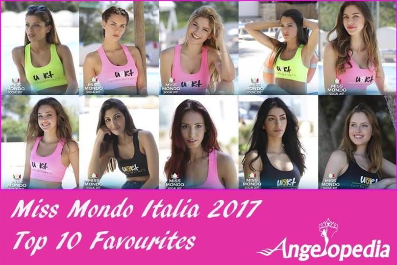 Miss World Italy 2017 Top 10 Favourites Winners