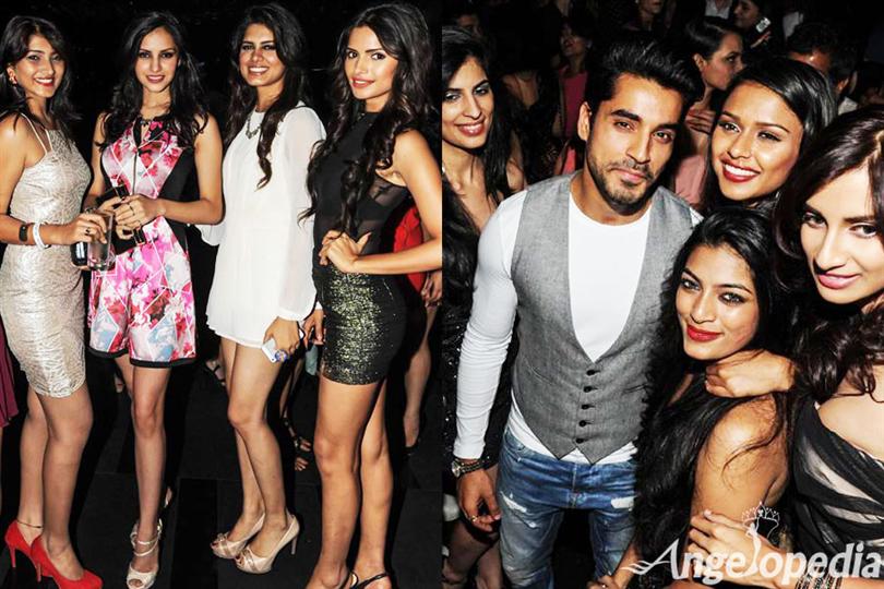 Femina Miss India 2015 finalists at 52nd year celebration party