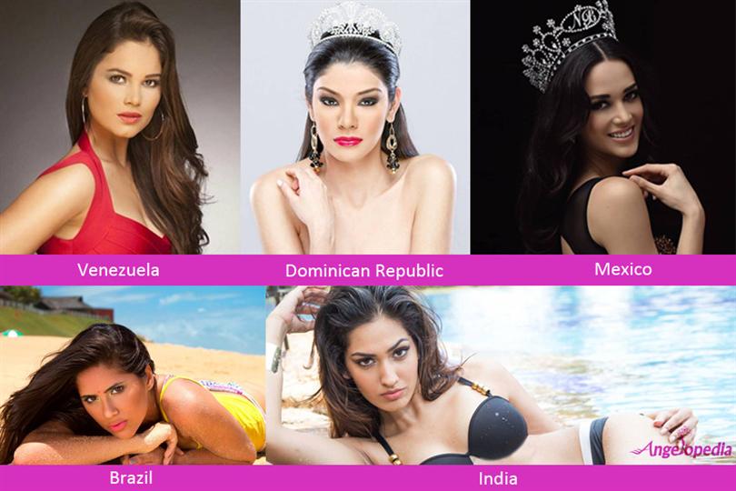 Miss International 2014 Top 15 Favourites