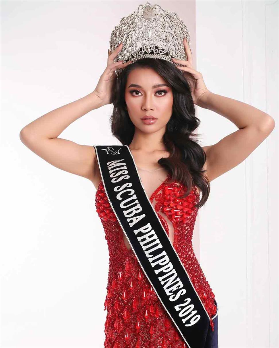 Filipina Flordeliz Mabao’s exemplary performance at Miss Scuba International 2019