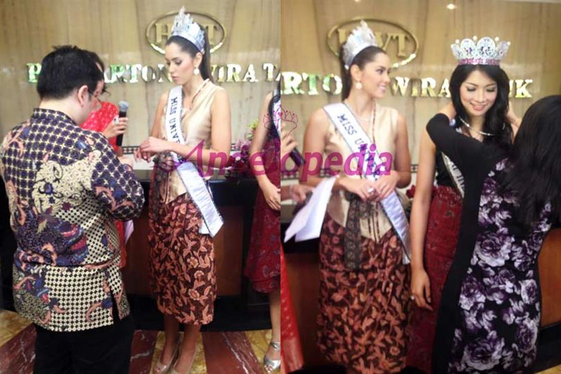 Anindya Kusuma Putri and Pualina Vega Dieppa at White Gold PLG