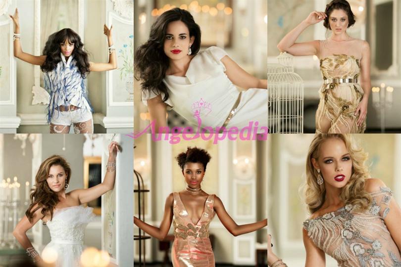 Miss South Africa 2016 finalists in Glamshots