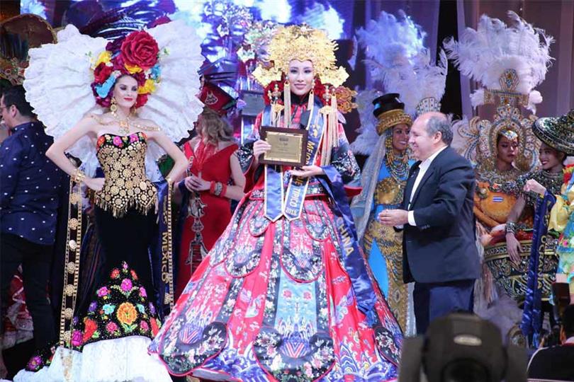 Miss United Continents China 2018 Wenjing Zhang grabs Best National Costume award 