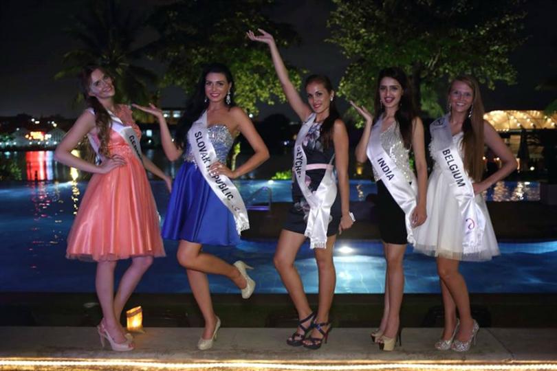 Miss Intercontinental 2016 finalists attend Cocktail Party