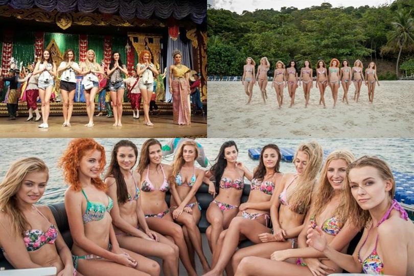 Miss Czech Republic 2016 Crown Contenders Visit Thailand