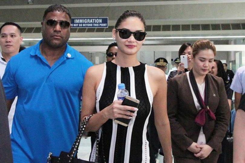 Pia Wurtzbach Miss Universe 2015 is in Philippines
