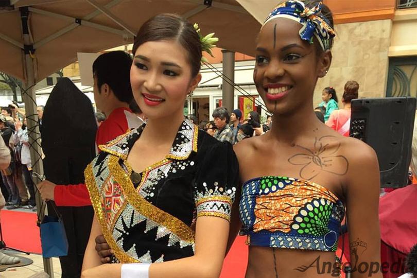 Miss International 2015 contestants enjoy at Halloween themed charity event