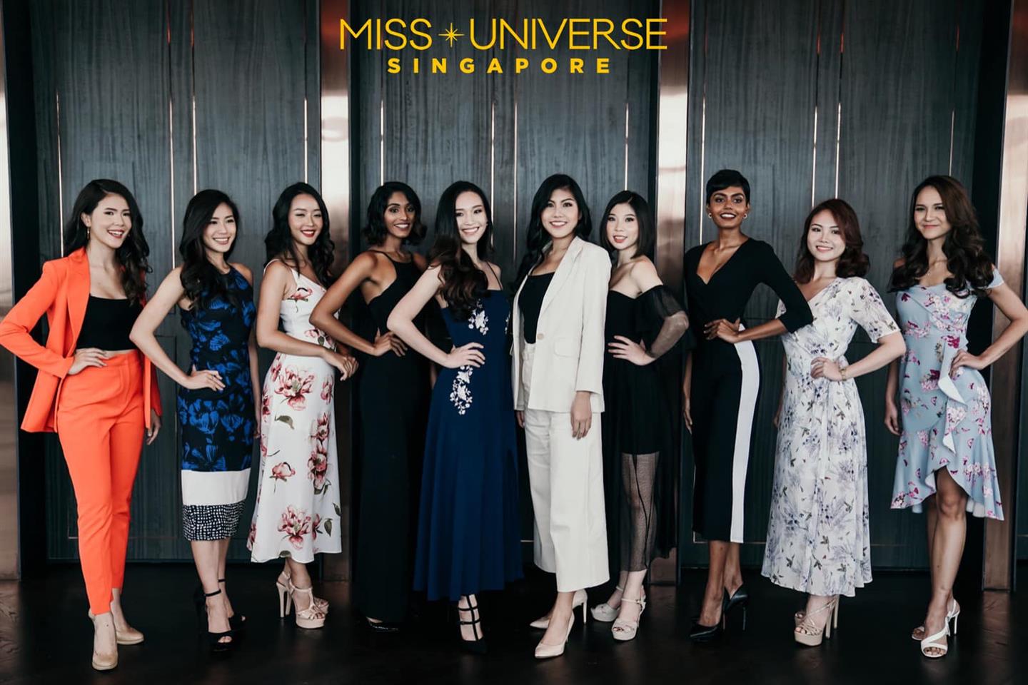 Miss Universe Singapore 2019 Finalists Contestants Candidates