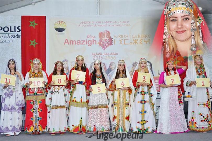 Loubna Chemmak Crowned Miss Amazigh Morocco 2016