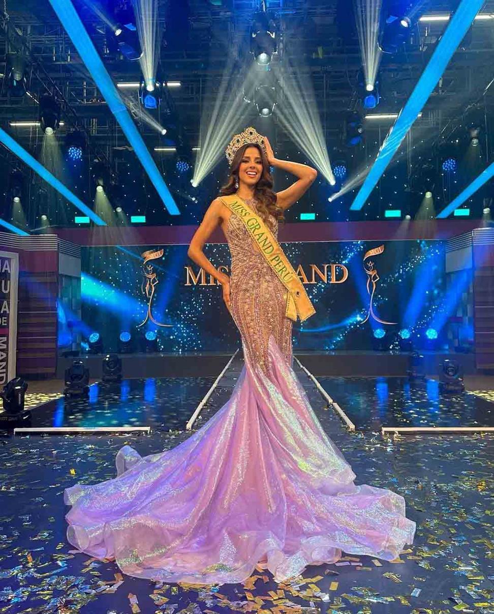 Luciana Fuster crowned Miss Grand Peru 2023