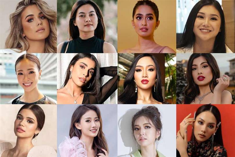 Clémence Botino Miss World France 2022 Miriam Xorlasi Miss World Ghana 2022 Faith Torres Miss World Gibraltar 2022 Samantha Misovic Miss World Greece 2022