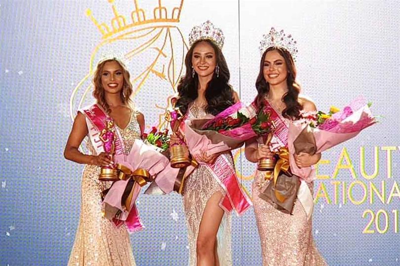 Peerachada Khunrak of Thailand crowned Face of Beauty International 2019