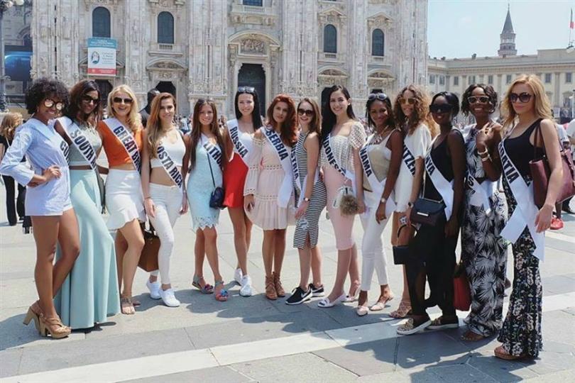 Miss Universe 2014 beauties reunite in Milan