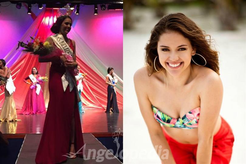 Rebecca Rath crowned as Miss Belize 2016