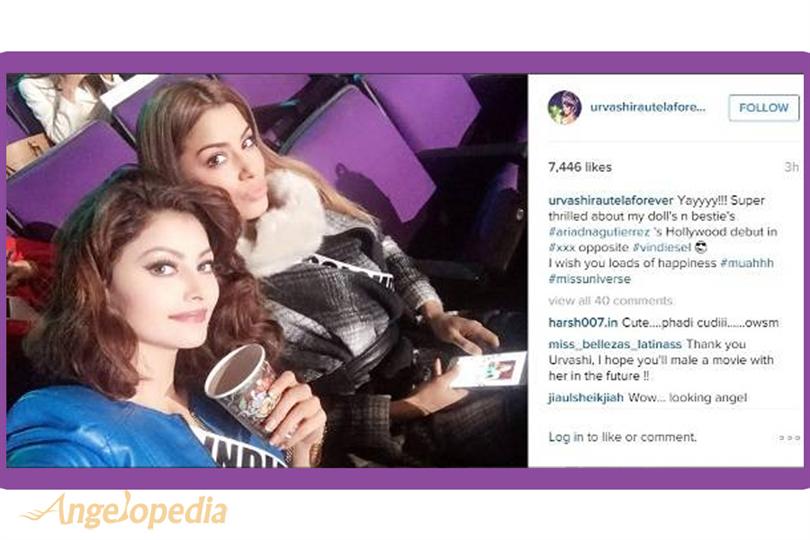 Urvashi Rautela on Ariadna Gutierrez’ Hollywood Debut – “Yayyyy!!! Super thrilled”