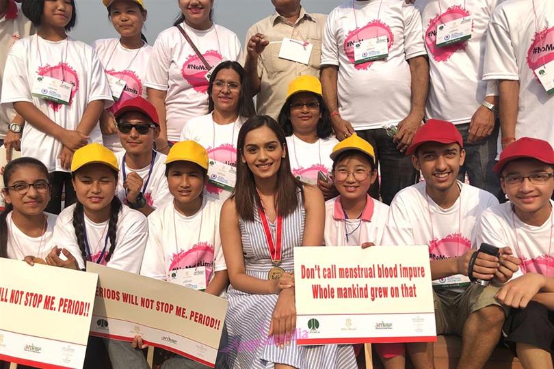 Manushi Chhillar celebrates World Menstrual Hygiene Day