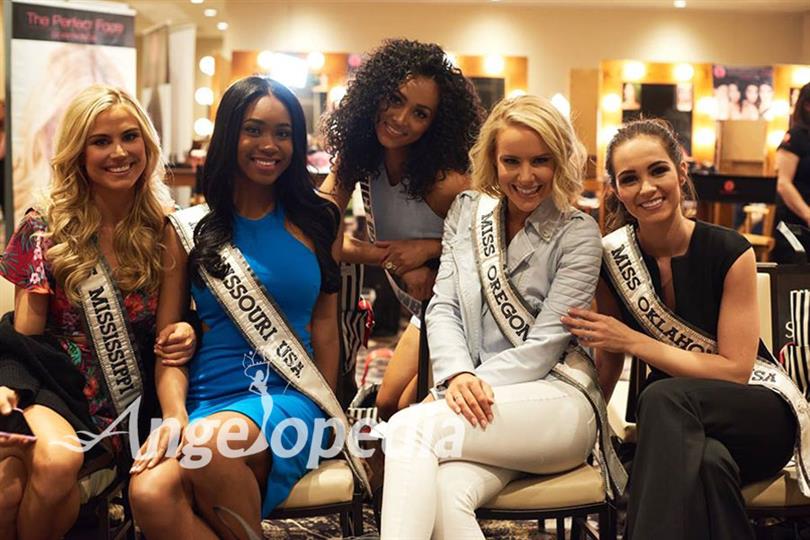 Miss USA 2017 contestants arrived in Las Vegas for the coronation night