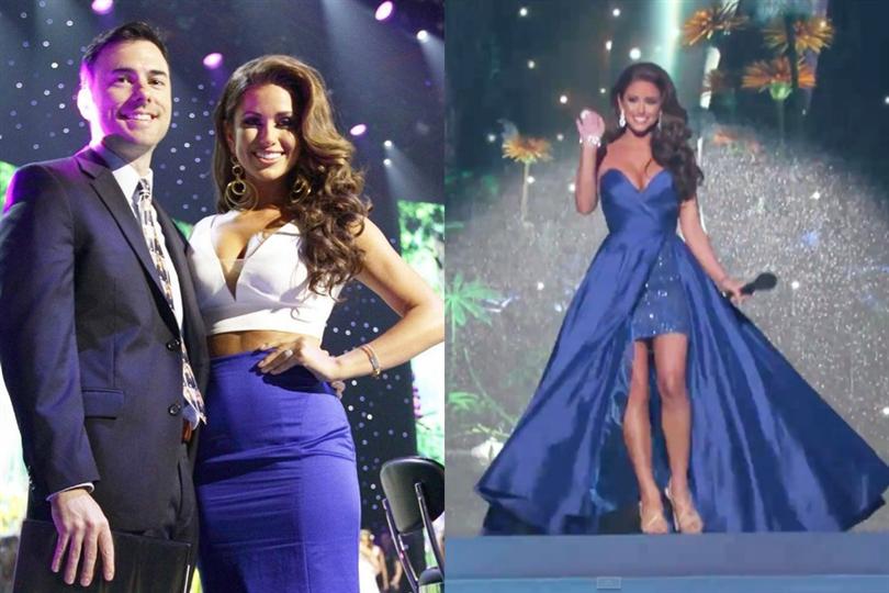 Nia Sanchez and Nick Teplitz hosted Miss USA 2015 pageant