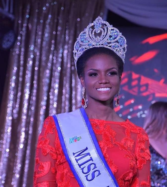 Miss World Aruba 2018 Nurianne Arias Helder