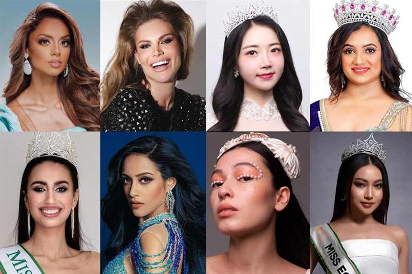 Paula Fernanda Assunção Miss Eco Brazil 2023 Hayul Lee Miss Eco Korea 2023 Soni Shekhawat Miss Eco India 2023