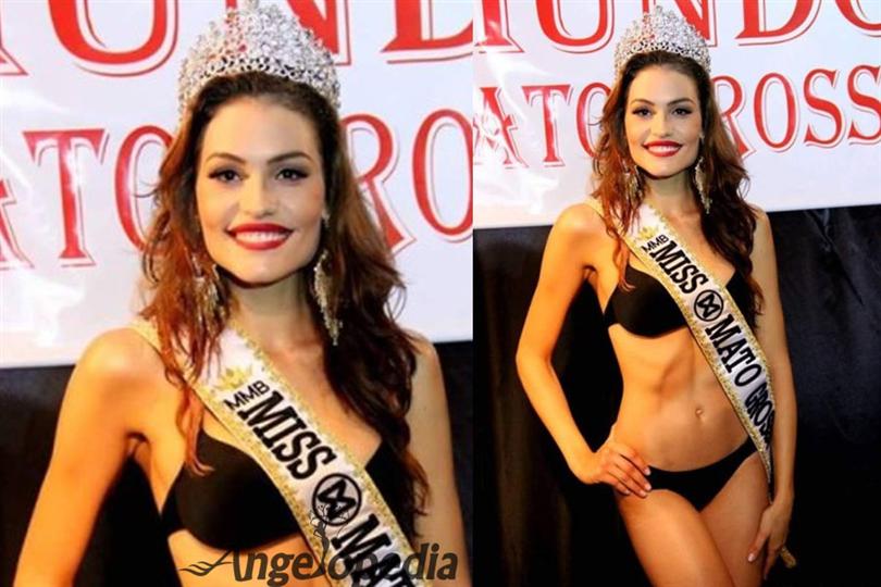 Jessica Duarte crowned Miss Mato Grosso World 2016