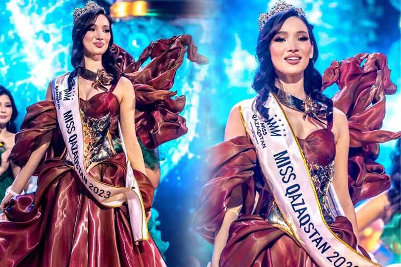 Sabina Idrissova crowned Miss Qazaqstan 2023 