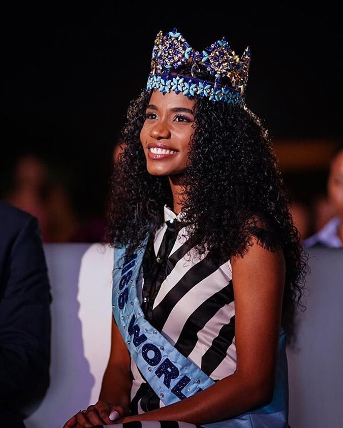 Miss World 2019 Toni-Ann Singh uses her voice to advocate for women