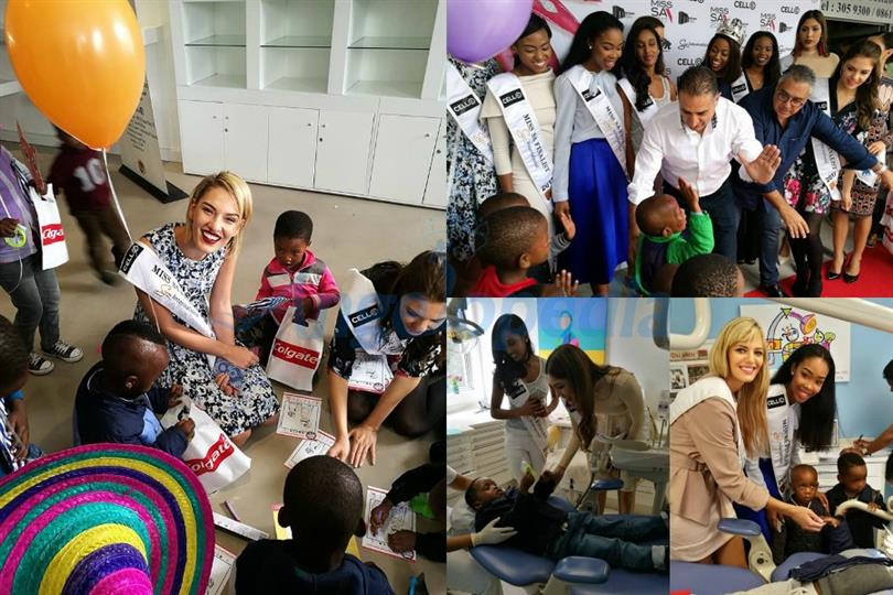 Miss South Africa 2017 finalists visit Cahi Dental and Prosthodontic