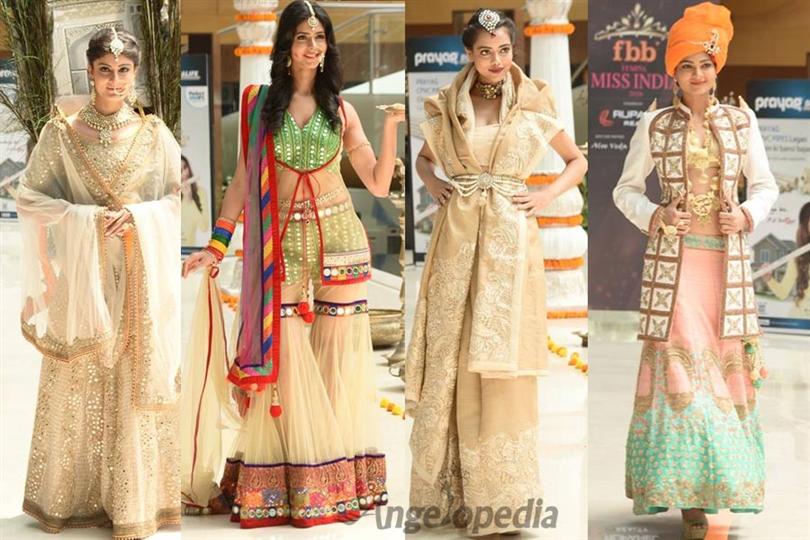 Femina Miss India 2016 Contestants Dazzle in National Costume