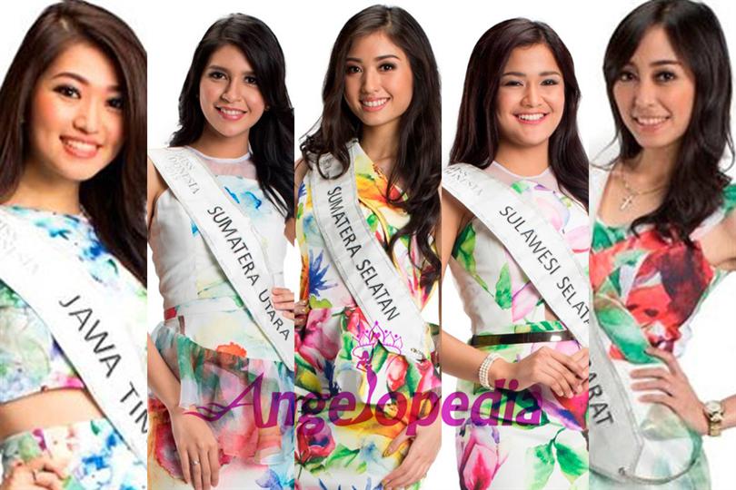 Miss Indonesia 2015, top 15 finalists