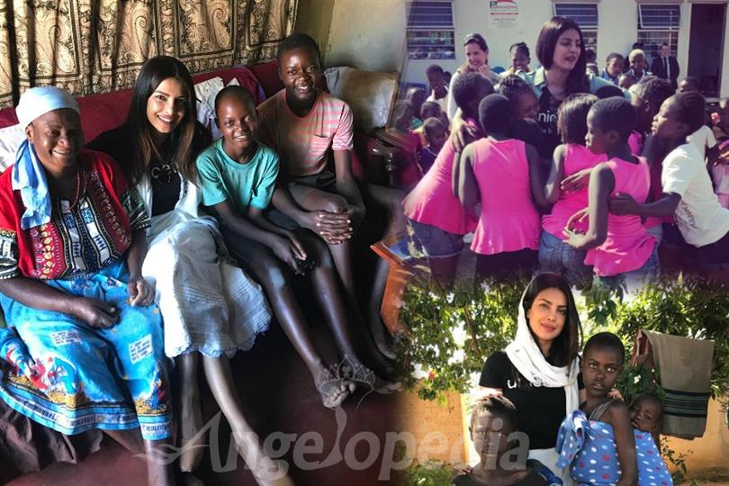 Priyanka Chopra meets child survivors of sexual violence in Zimbabwe