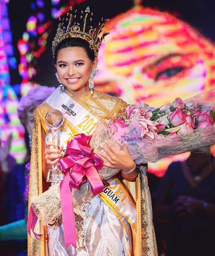 Gianna Sgambelluri crowned Miss World Guam 2018