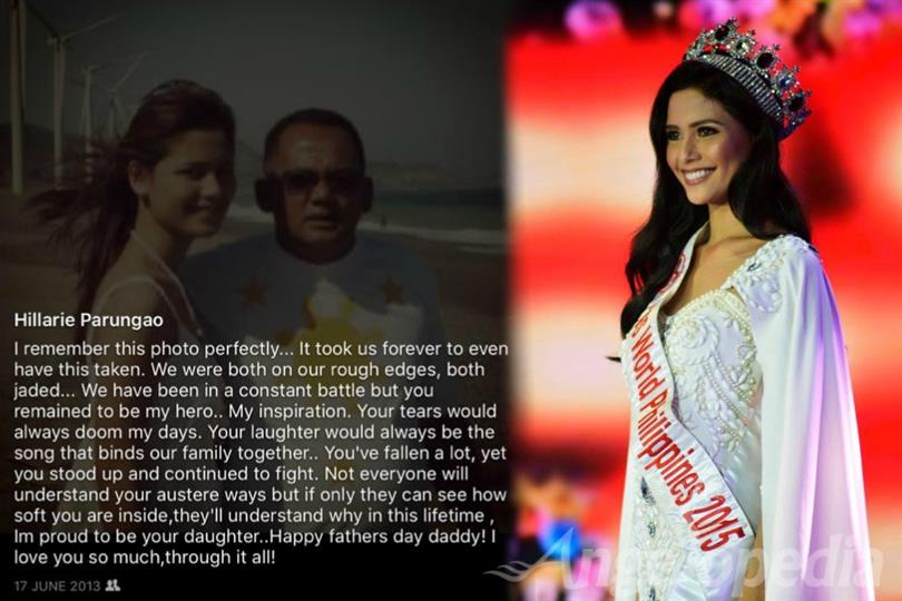 Hillarie Parungao shares heart-melting words on her father’s demise
