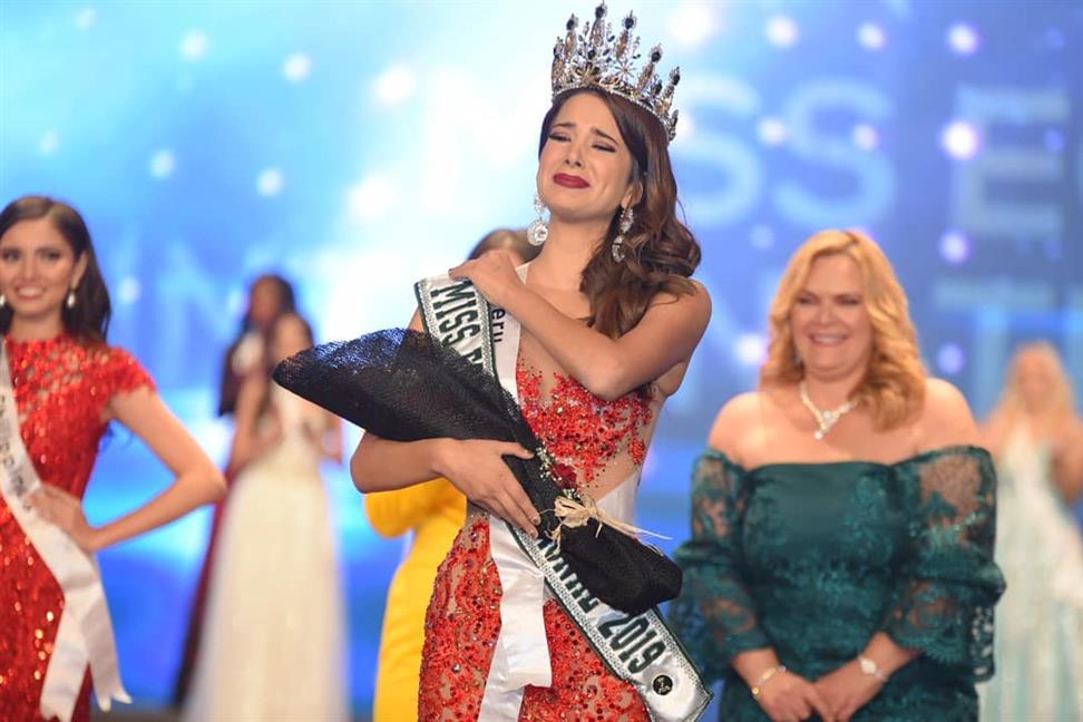 Suheyn Cipriani of Peru crowned Miss Eco International 2019