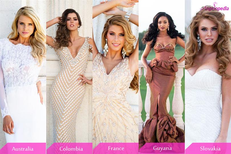 Evening gowns miss universe 2014