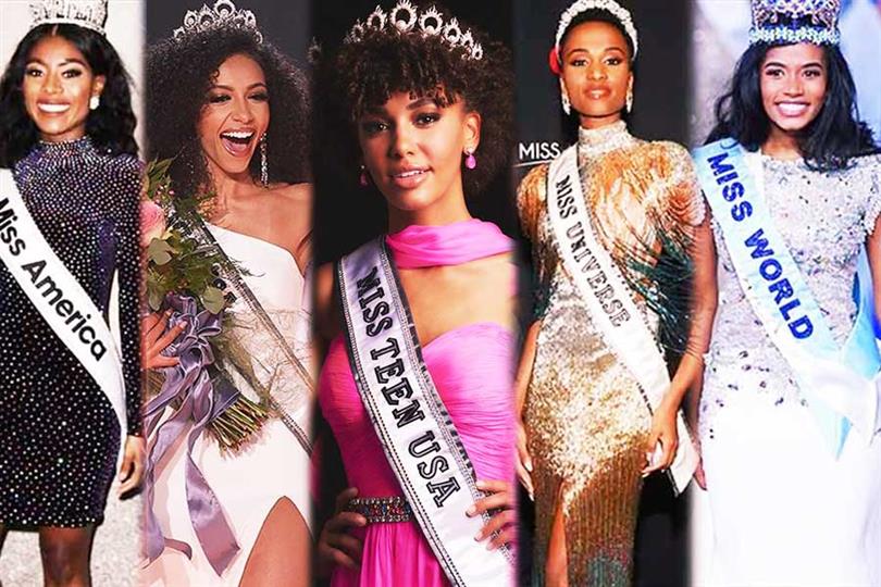 Inspirational lessons from the Top 5 black beauty queens of 2019