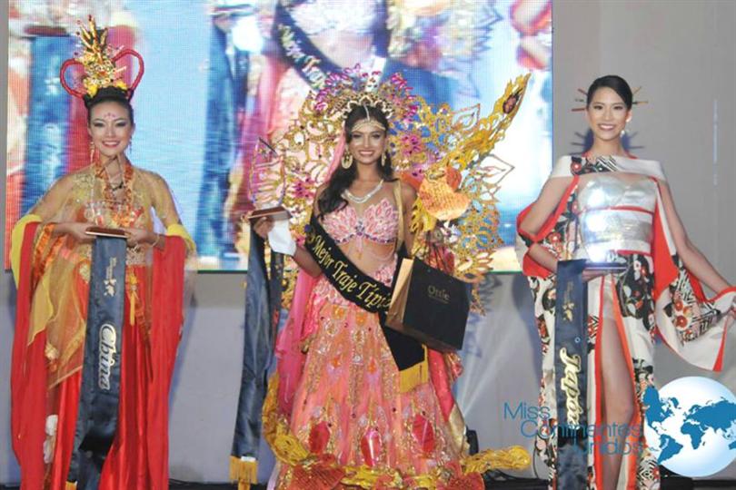 Sushrii Shreya Mishraa from India wins the Best National Costume Award at Miss United Continents 2015