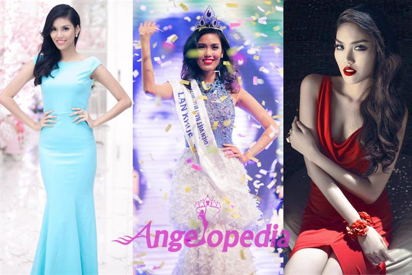Miss Vietnam 2015 is Tran Ngoc Lan Khue