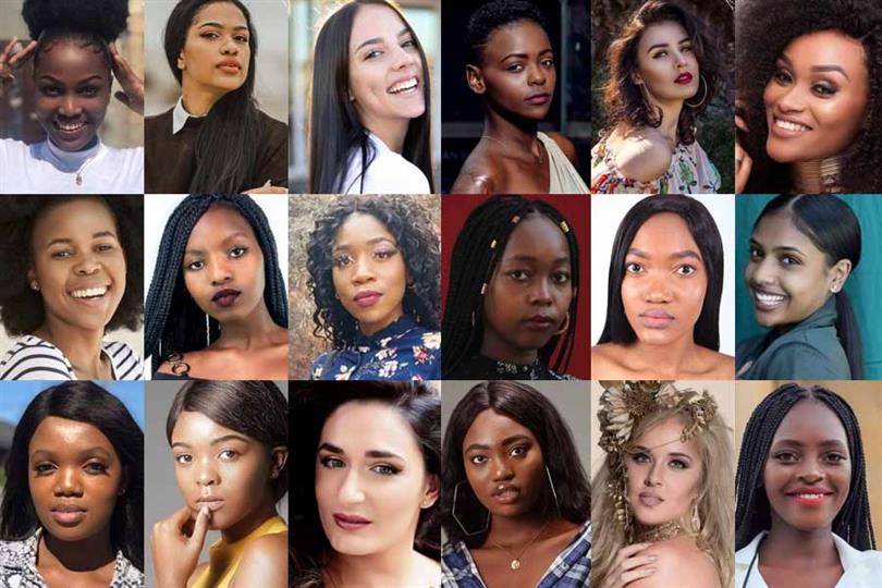 Jeane Van Dam  Jonelle Grundeling  Jordan Jansen Van Rensburg  Julia Odiona  Karike Lourens  Kelly Coetzee  Kelly Winter  Lebogang Hlaka  Lesley Anne Holworthy  Lise Mari Nicole Blaauw  Ludina Ngwenya  Lu Juan Mzyk  Melanie Barnes  Ncebakazi Dlamini  Nokwanda Mbanjwa Ororiseng Thubisi  Phomolo Matlalepoo  Priscilla Mamet ja Shaian Changane  Sinesipho Govuza  Siphosihle Blanket  Storm Hurlbatt  Tivani Makamu  Victoria Welthagen