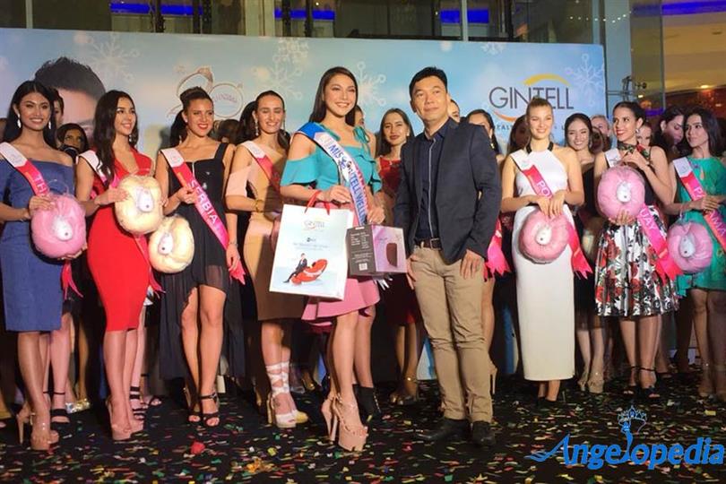 Jannie Loudette of Philippines wins Miss GINTELL Wellness Award at Miss Tourism International 2017