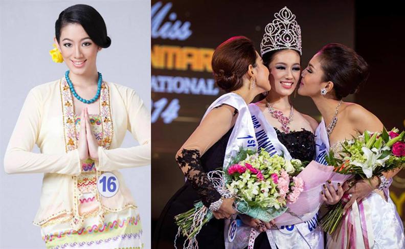  Khin Wai Phyo Han crowned Miss Myanmar International 2014