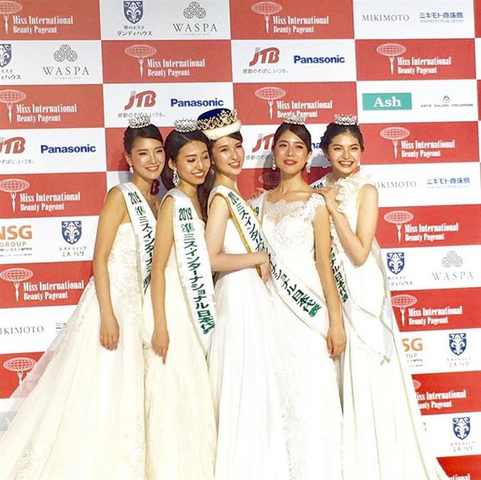 Tomomi Okada crowned Miss International Japan 2019