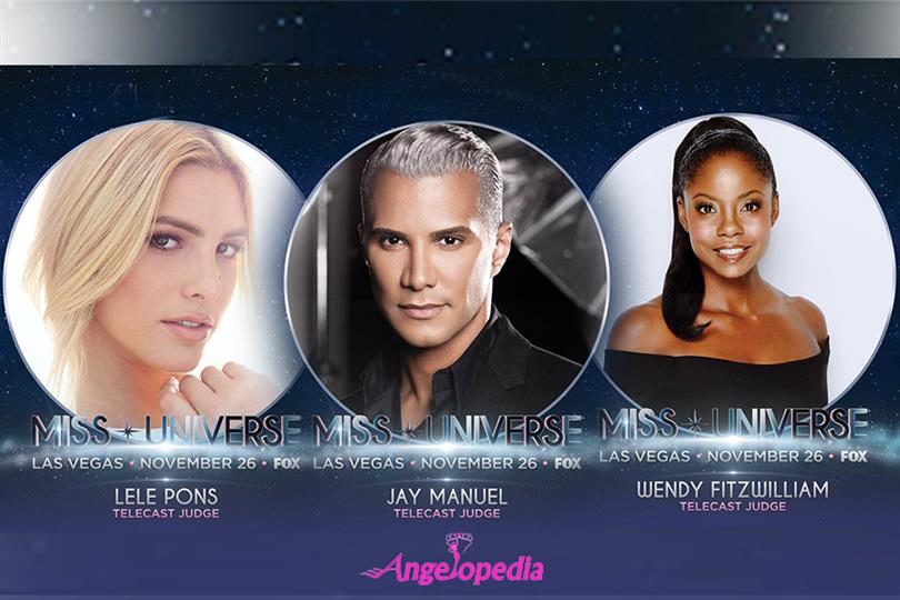 An exciting set of jury this year at Miss Universe 2017