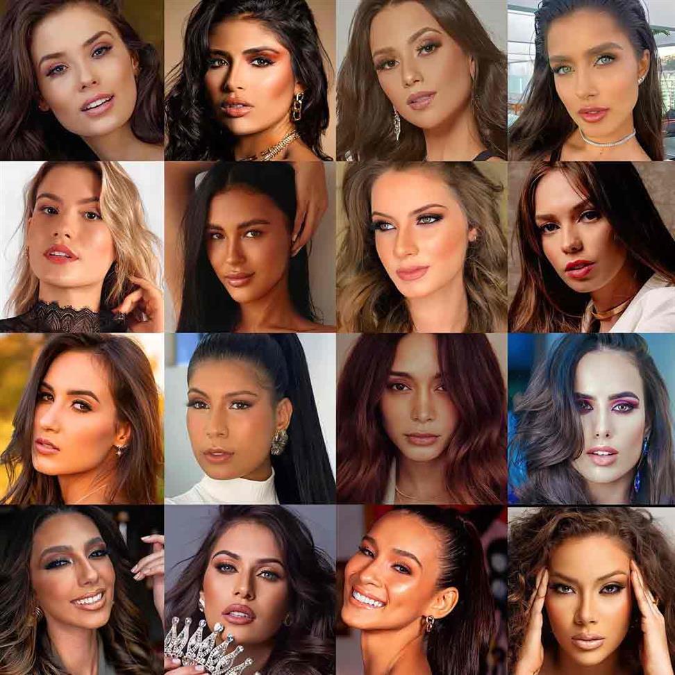 Miss Universe Brazil 2022 Top 16 delegates announced