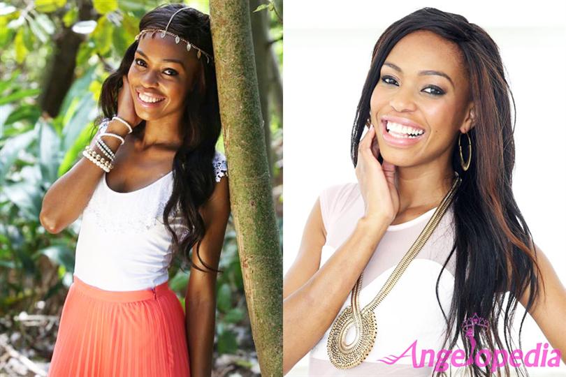 Miss South Africa 2015 finalist, Busi Mahlangu